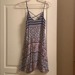 Spaghetti strap Paper Crane Dress